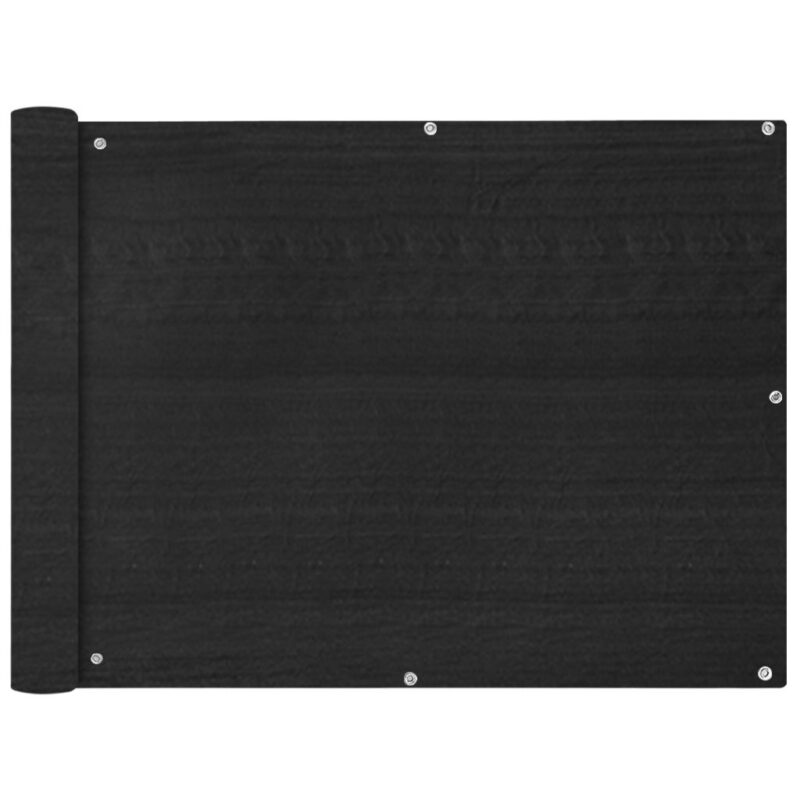 Sonata Балконски екран, HDPE, 90×400 см, антрацитно сиво Намаления и отстъпки ЧеренПетък 3