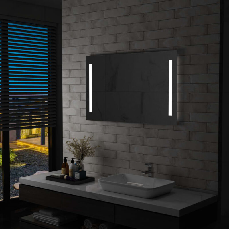 Sonata LED стенно огледало за баня, 100×60 см Намаления и отстъпки ЧеренПетък 3