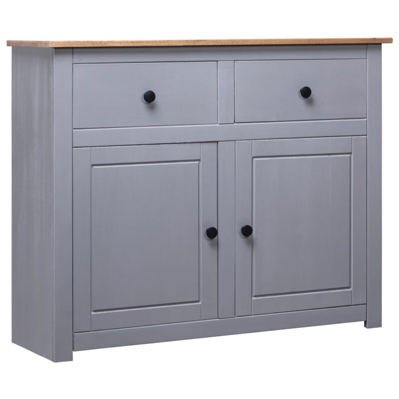 Sonata Бюфет, сив, 93x40x80 см, бор масив, Panama Range Намаления и отстъпки ЧеренПетък 3