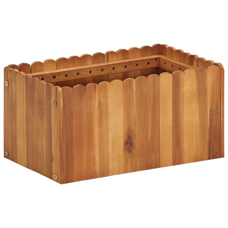 Sonata Градинска повдигната леха, 50x30x25 см, акациево дърво масив Намаления и отстъпки ЧеренПетък 3