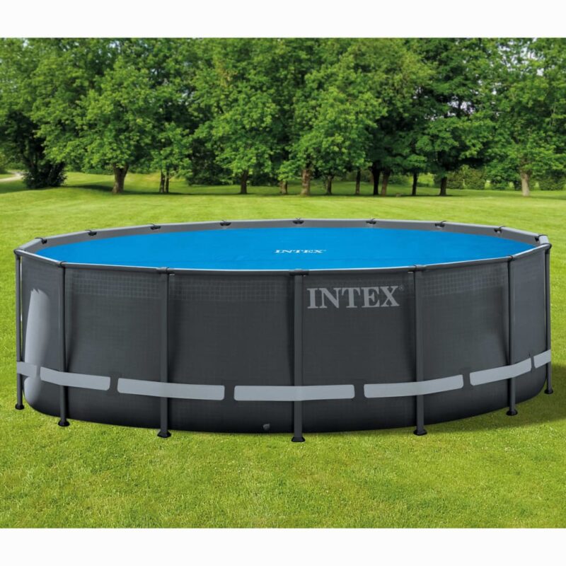 Intex Соларно покривало за басейн, кръгло, 488 см Намаления и отстъпки ЧеренПетък 3