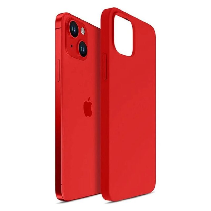Калъф за Apple iPhone 14 Plus, силиконов, 3MK Hardy Case, червен Намаления и отстъпки ЧеренПетък 3