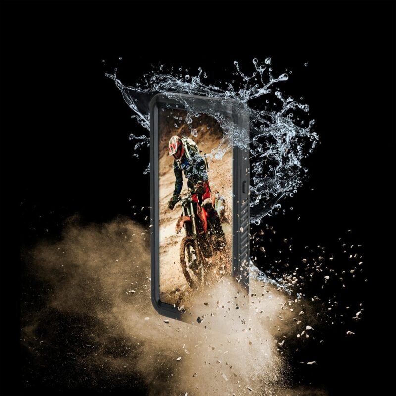Калъф за Аpple iPhone 13 mini, термополиуретанов, 4smarts Rugged Case Active Pro STARK, водоустойчив, удароустойчив, черен Намаления и отстъпки ЧеренПетък 3