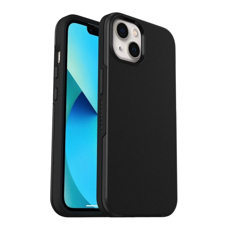 Калъф за Apple iPhone 13, термополиуретан, Lifeproof See Case with MagSafe, Удароустоичив магнит, черен Намаления и отстъпки ЧеренПетък 3