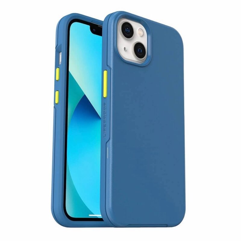 Калъф за Apple iPhone 13, термополиуретан, Lifeproof See Case with MagSafe, Удароустоичив магнит, син Намаления и отстъпки ЧеренПетък 3