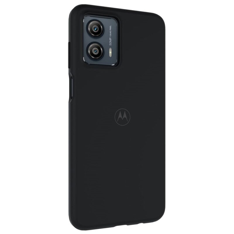 Калъф за Motorola Moto G53 5G, силиконов, Motorola G53-5G-SC-SFT-BK, удароустойчив, черен Намаления и отстъпки ЧеренПетък 3