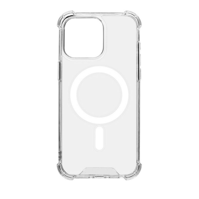 Калъф за Apple iPhone 15 Pro Max, хибриден (термополиуретан и поликарбонат), Tactical MagForce Plyo (57983115976), удароустойчив, прозрачен Намаления и отстъпки ЧеренПетък 3