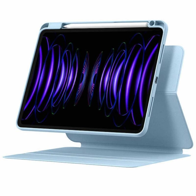 Калъф за таблет Apple iPad Pro (2022), до 12.9″ (32.76cm), Baseus Minimalist Series ARJS040803, термополиуретанов, син Намаления и отстъпки ЧеренПетък 3