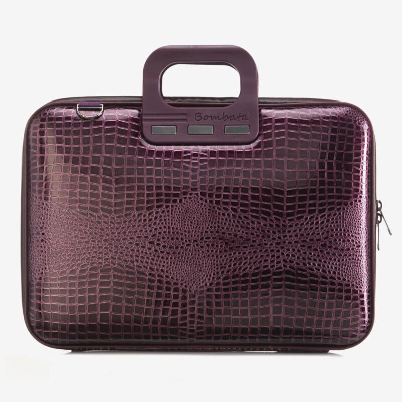 Чанта за лаптоп Bombata Shiny Cocco E00862-27, до 14″ (35.56cm), лилава Намаления и отстъпки ЧеренПетък 3
