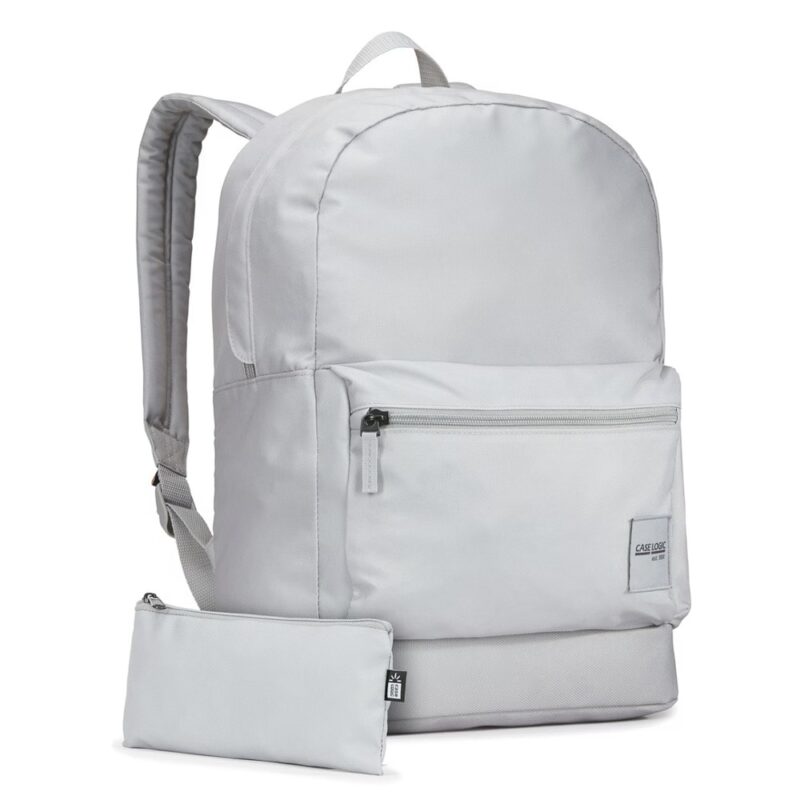 Раница за лаптоп Case Logic Commence, до 15.6″ (39.62cm), полиестер, светлосива Намаления и отстъпки ЧеренПетък 3
