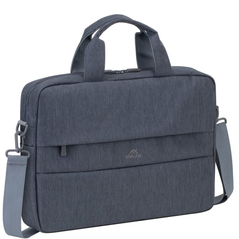 Чанта за лаптоп Rivacase 7522 Dark Grey, до 14″ (35.6 cm), водоустойчивост, отделение за таблет, тъмносива Намаления и отстъпки ЧеренПетък 3