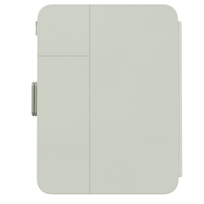 Калъф Speck Balance Folio, тип бележник, за iPad Mini (2021), до 8.3″ (21.08 cm), кожен, сив/зелен Намаления и отстъпки ЧеренПетък 3