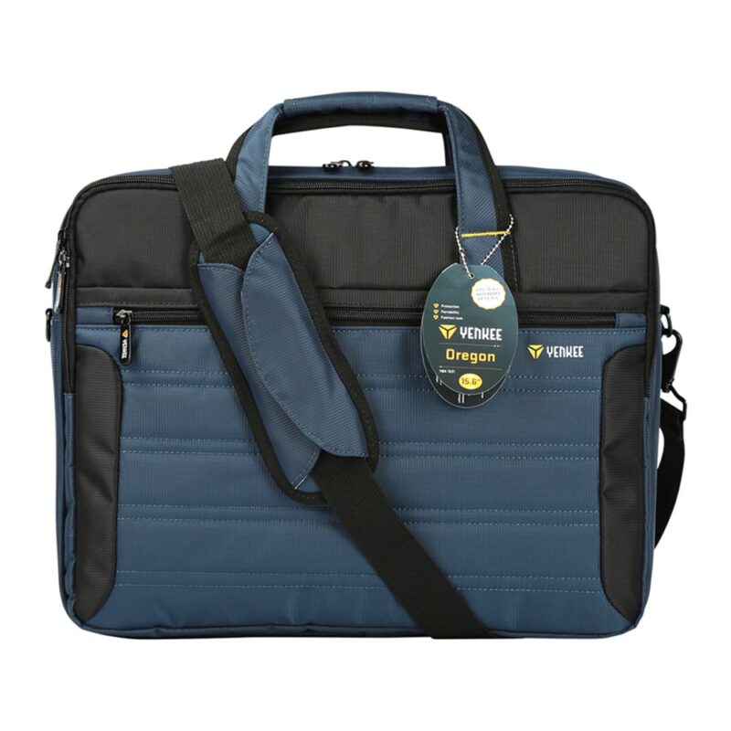 Чанта за лаптоп Yenkee YBN 1531 Oregon, до 15.6″ (39.62 cm), найлон, черно-синя Намаления и отстъпки ЧеренПетък 3