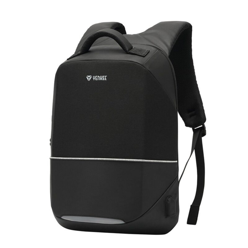 Раница за лаптоп Yenkee YBB 1501 Nomad, до 15.6″ (39.62 cm), полиестер, USB порт, черна Намаления и отстъпки ЧеренПетък 3