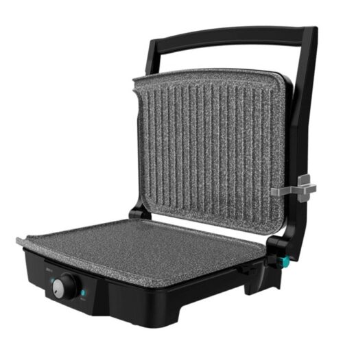 Грил преса Cecotec Rock’nGrill 2000 Stone Ceramic Mix&Grill, керамично незалепващо покритие, 2000W Намаления и отстъпки ЧеренПетък