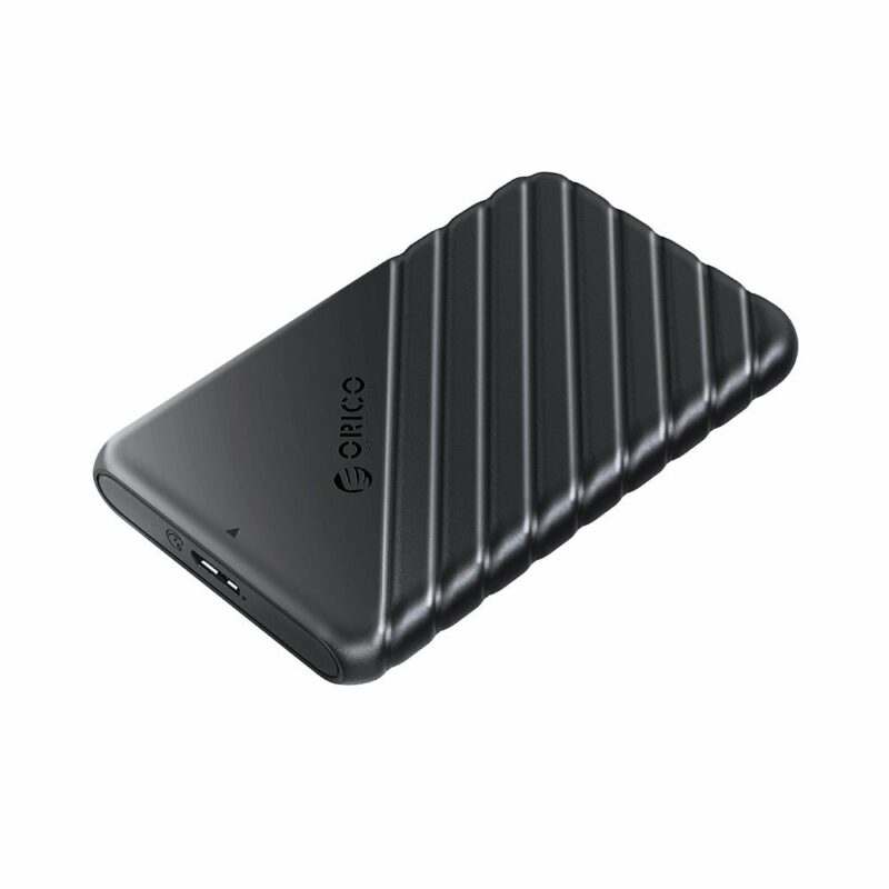Кутия 2.5″ (6.35 cm), Orico 25PW1-U3-BK, за 2.5″ (6.35 cm) HDD/SSD, SATA3, USB micro B, черна Намаления и отстъпки ЧеренПетък 3