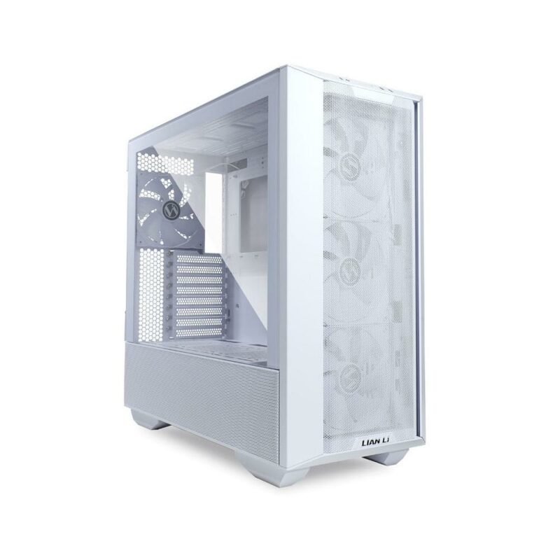 Кутия Lian Li LANCOOL III, ATX/MICRO-ATX/MINI-ITX/E-ATX, 2x USB 3.0, прозорец, бяла, без захранване Намаления и отстъпки ЧеренПетък 3