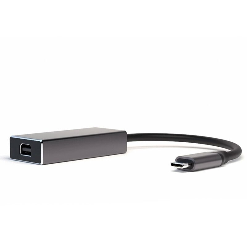 Преходник 4Smarts 468786, от USB C(м) към Mini DisplayPort(ж), сив Намаления и отстъпки ЧеренПетък 3