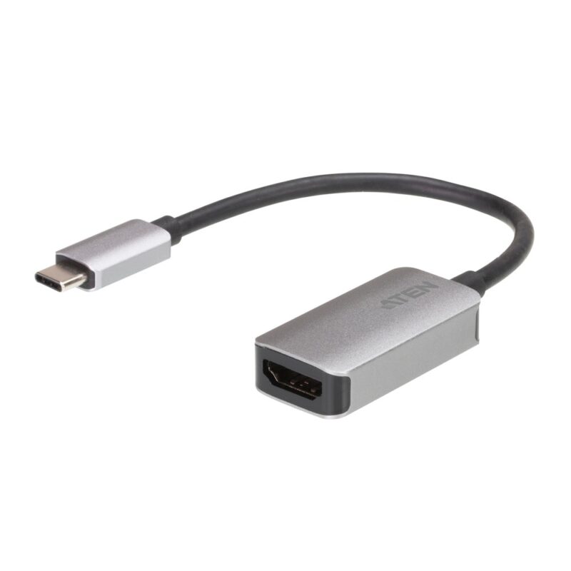 Адаптер Aten UC3008A1, от USB-C м) към HDMI (ж), 4K, сив Намаления и отстъпки ЧеренПетък 3