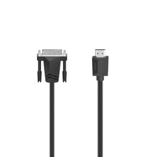 Кабел Hama 200715, от DVI(м) към HDMI(м), 1.5m, черен Намаления и отстъпки ЧеренПетък