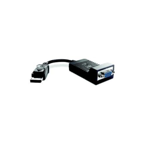 Преходник HP AS615AA, от DisplayPort(м) към VGA(ж), черен Намаления и отстъпки ЧеренПетък