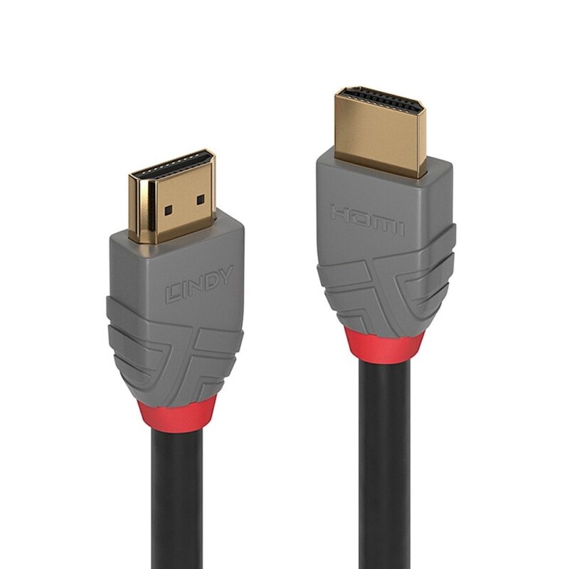 Кабел Lindy 36963, от HDMI(м) към HDMI(м), 2m, 4K/60Hz, черен Намаления и отстъпки ЧеренПетък 3
