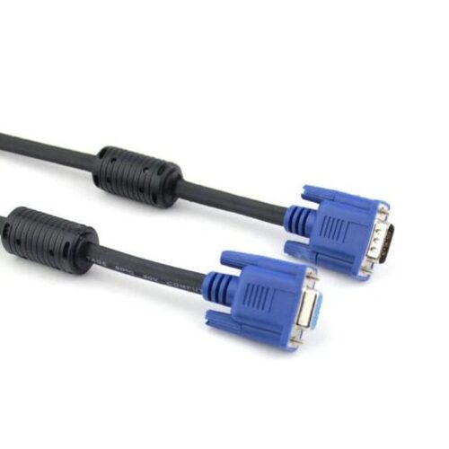 Кабел VCom CG342AD-1.8m, VGA(м) към VGA(ж), 1.8m, черен Намаления и отстъпки ЧеренПетък