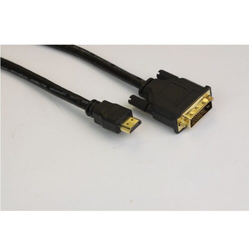 Кабел VCom CG481G, от DVI(м) към HDMI(м), 1.8м, черен Намаления и отстъпки ЧеренПетък