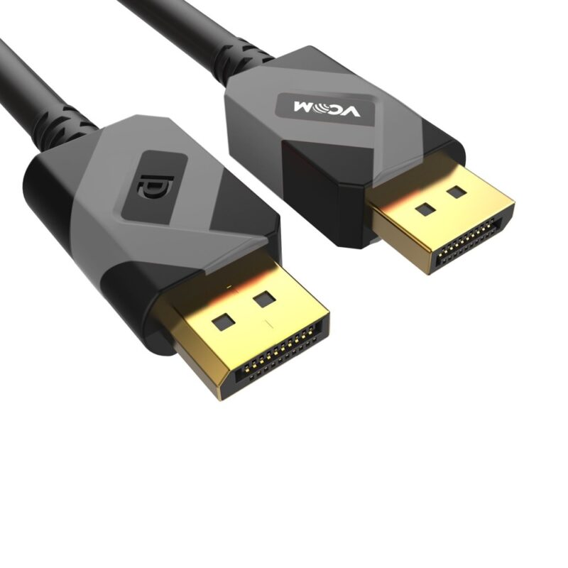 Кабел VCom CG622-1.5m, от DisplayPort(м) към DisplayPort(м), 1.5m, черен Намаления и отстъпки ЧеренПетък 3