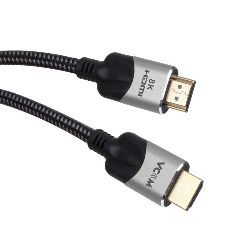 Кабел VCom CG865-3m, от HDMI(м) към HDMI(м), 3m, 8K@60Hz, HDR, черен Намаления и отстъпки ЧеренПетък 3