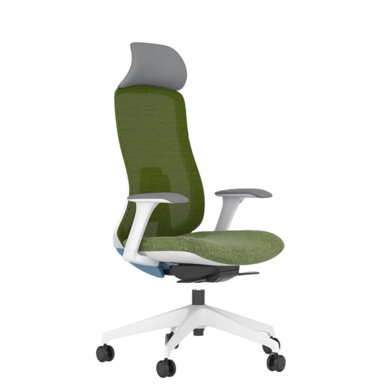 Работен стол Antares DARIO GREEN, до 120кг, дамаска/мрежа, синхронен механизъм, коригиране на дълбочината, заключване в позиция, лумбална опора … Намаления и отстъпки ЧеренПетък 3