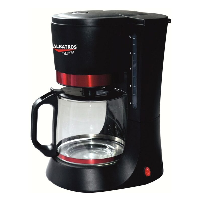 Кафемашина с кана Albatros Delicia, 680W, черна Намаления и отстъпки ЧеренПетък 3