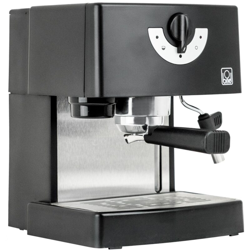 Кафемашина еспресо Briel ES74 PG, 1260W, 19 bar, капацитет на резервоара за вода 1.8л., Aqua stop система, черна Намаления и отстъпки ЧеренПетък 3