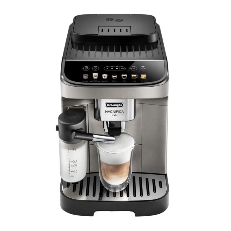 Кафеавтомат DeLonghi Magnifica Evo ECAM290.81.TB, 1450W, 15 bar налягане, 1.8л. резервоар, черен Намаления и отстъпки ЧеренПетък 3
