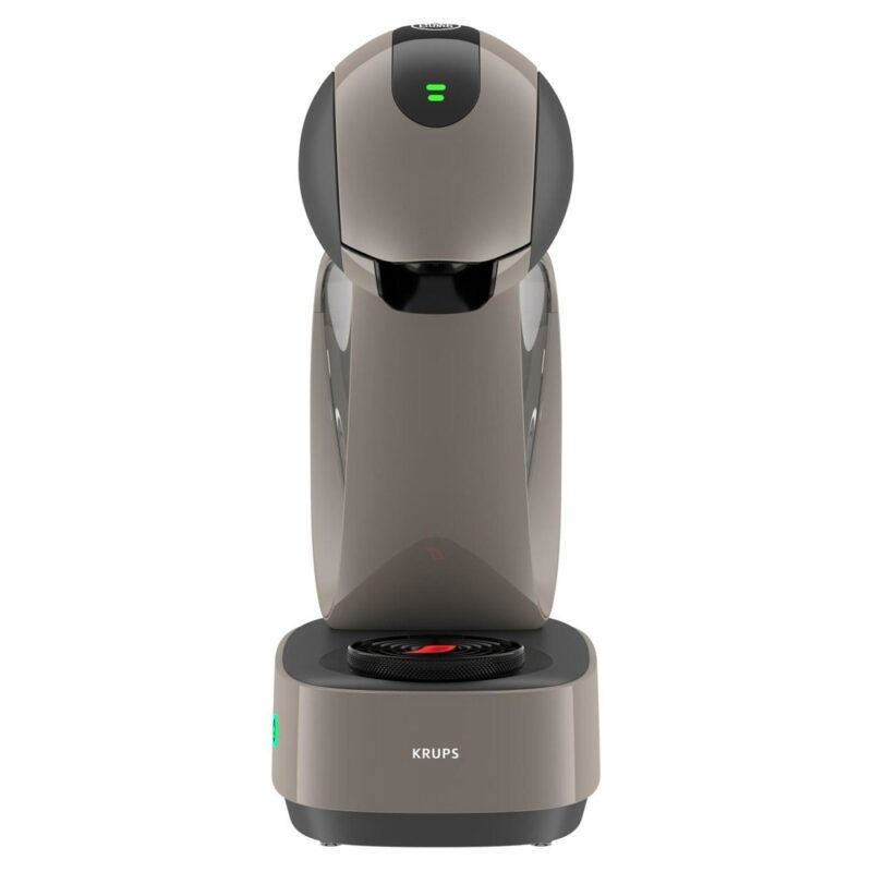 Кафемашина на капсули Krups Nescafe Dolce Gusto Infinissima Touch, 1600W, 15 bar, 1.2 l. обем на резервоара за вода, сива Намаления и отстъпки ЧеренПетък 2