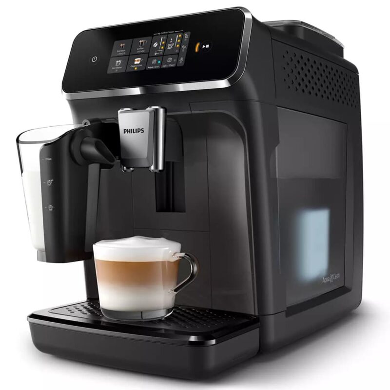 Кафеавтомат Philips EP2334/10, 1500W, 15 bar, 1.8 л. обем на резервоара за вода, система LatteGo, черен Намаления и отстъпки ЧеренПетък 3