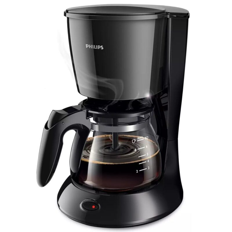 Кафемашина с кана Philips HD7432/20, 750W, 0.6l обем на каната, до 7 чаши кафе, защита от прокапване, черна Намаления и отстъпки ЧеренПетък 3