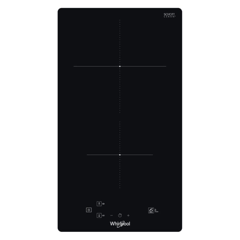 Индукционен плот за вграждане Whirlpool WS Q0530 NE, 2 нагревателни зони, технология 6th SENSE, индикатор за остатъчна топлина, черен Намаления и отстъпки ЧеренПетък 3