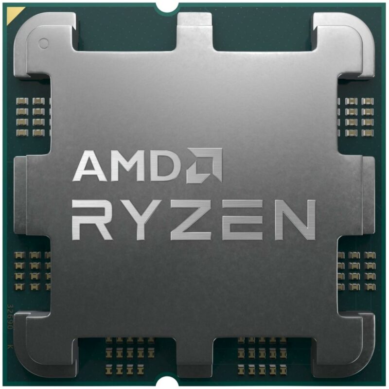 Процесор AMD Ryzen 7 7800X3D, осемядрен (4.2/5.0GHz, 96MB Cache, 2.2GHz графична честота, AM5), Tray, без охлаждане Намаления и отстъпки ЧеренПетък 3