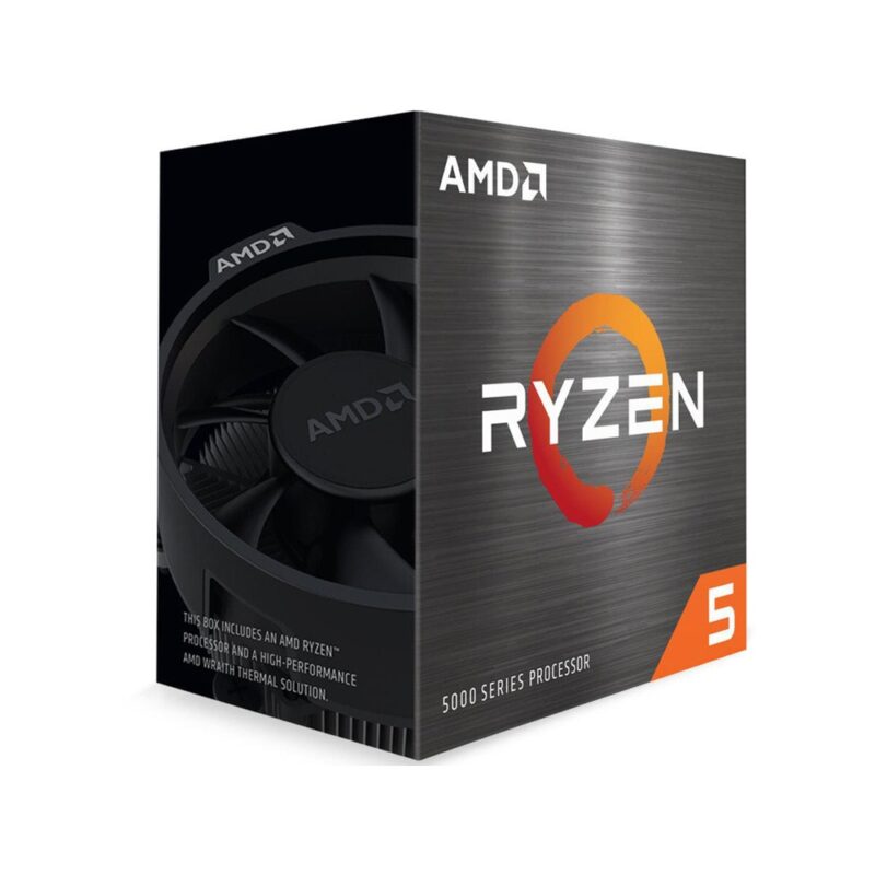 Процесор AMD Ryzen 5 5600, шестядрен (3.5/4.4GHz, 32MB Cache, AM4), Tray, без охлаждане Намаления и отстъпки ЧеренПетък 3