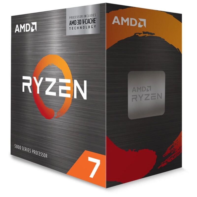 Процесор AMD Ryzen 7 5800X3D, осемядрен (3.4/4.5GHz, 96MB L3 Cache, AM4) Box, без охлаждане Намаления и отстъпки ЧеренПетък 3