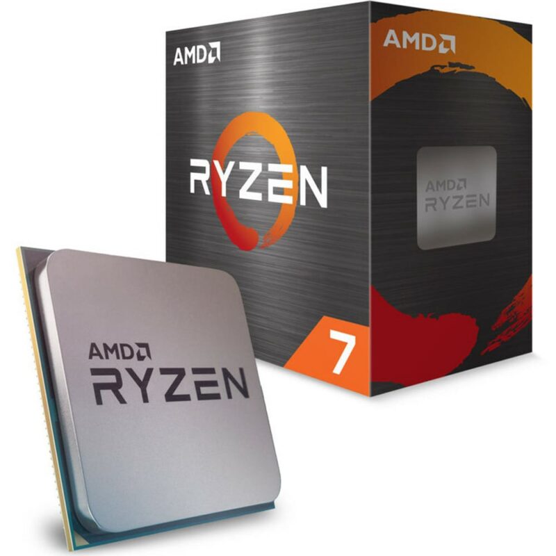 Процесор AMD Ryzen 7 5700X, осемядрен (3.4/4.6GHz, 32MB cache, AM4) BOX, без охлаждане Намаления и отстъпки ЧеренПетък 3