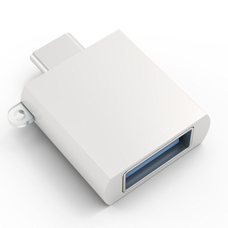 Адаптер Satechi ST-TCUAS, от USB-C(м) към USB-А(ж), сребрист Намаления и отстъпки ЧеренПетък 3