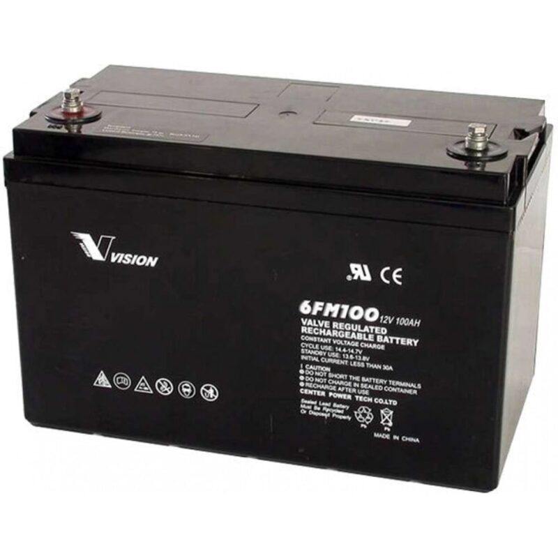 Акумулаторна батерия Makelsan 6-FM-100, 12V, 100Ah, VRLA Намаления и отстъпки ЧеренПетък 3