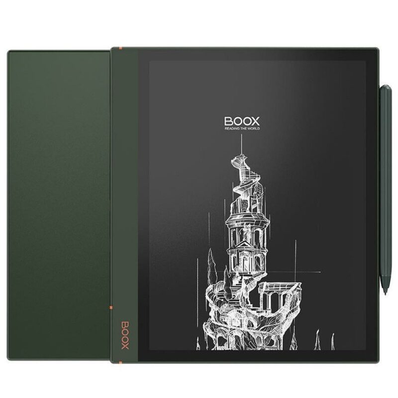 Електронна книга Onyx Boox Note Air 2 Plus, E-Ink сензорен екран, 4GB RAM, 64GB Flash памет, Wi-Fi, Bluetooth, зелена Намаления и отстъпки ЧеренПетък 3