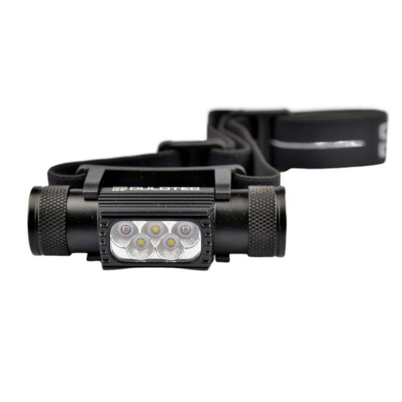Челник Dulotec H4 Pro, 1x 18650 батерия, 1700 lumens, водоустойчив, черен Намаления и отстъпки ЧеренПетък 3