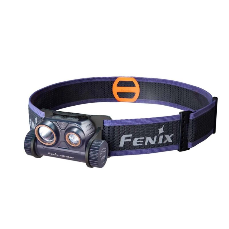 Челник Fenix HM65R-DT, 1x литиево-йонна батерия/2x CR123A батерии, 1500 lumens, IP68 устойчивост, 6 режима, лилав Намаления и отстъпки ЧеренПетък 3