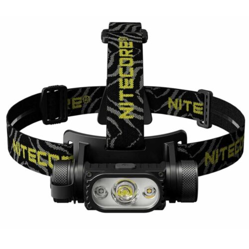 Челник Nitecore HC65 V2, 1x Li-on 18650, 3500mAh, 1750 lumens, 7000 cd, 5 нива на яркост, черен