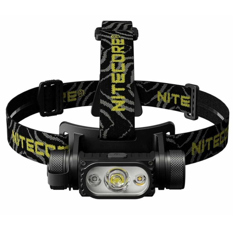 Челник Nitecore HC65 V2, 1x Li-on 18650, 3500mAh, 1750 lumens, 7000 cd, 5 нива на яркост, черен Намаления и отстъпки ЧеренПетък 2