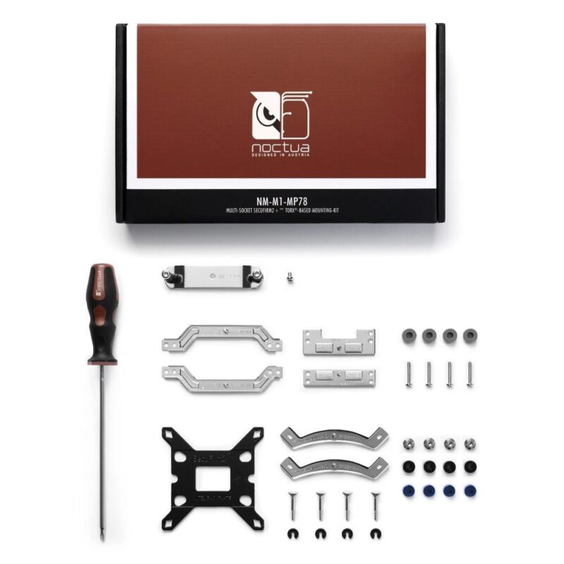 Планка за монтаж на охладител Noctua Mounting KIT NM-M1-MP78, съвместима със сокети Intel LGA 1851/1700/1200/115X & AMD AM5/AM4 Намаления и отстъпки ЧеренПетък 3